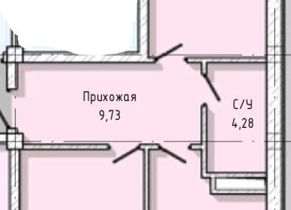 Продажа двухкомнатной квартиры, 60.6 м2, Нальчик, улица А.А. Кадырова, 24, ЖК Молодёжный
