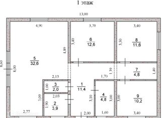 Продается дом, 100 м2, территория СНТ Новофомино, улица Микрорайон Лесной, 36