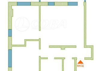 Продается двухкомнатная квартира, 64.4 м2, Тюмень, улица Николая Глебова, 3, Калининский округ