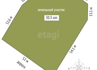 Земельный участок на продажу, 30.3 сот., Добровское сельское поселение