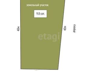 Продаю земельный участок, 9.76 сот., село Тюнево