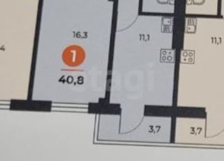 1-ком. квартира на продажу, 42 м2, Ростов-на-Дону, ЖК Сокол на Оганова, улица Оганова, 20с5