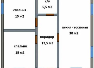 Дом на продажу, 83 м2, поселок Заозерье, Радужный переулок, 17