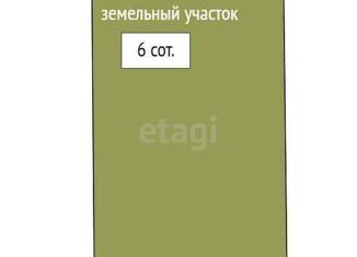 Продам земельный участок, 6 сот., СНТ Водник, Клубничная улица
