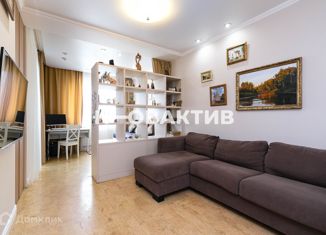 3-комнатная квартира на продажу, 91.1 м2, Новосибирск, улица Сакко и Ванцетти, 74, метро Речной вокзал