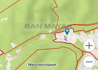 Продажа участка, 21.23 сот., село Новопрохладное, Речная улица