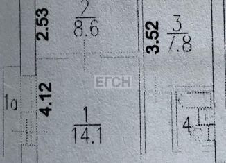 Двухкомнатная квартира на продажу, 38 м2, Москва, проспект Мира, 198, станция Ростокино