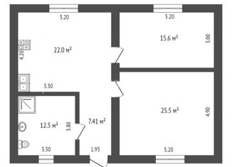 Продается дом, 87.5 м2, Тюменская область, улица 8 Марта