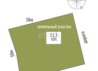 Продам участок, 15 сот., село Каменка