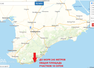 Продажа земельного участка, 6 сот., посёлок городского типа Кореиз