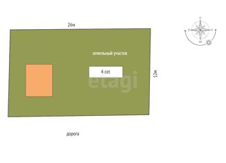 Продам дом, 36 м2, СНТ Урожай