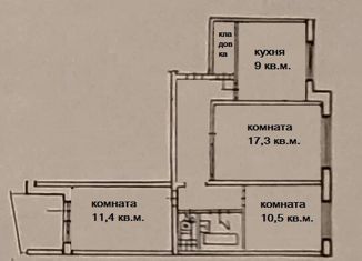 Продажа 3-ком. квартиры, 63 м2, Воронеж, бульвар Победы, 24, Северный жилой район