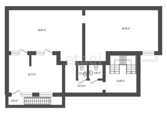 Продажа офиса, 217.1 м2, Тобольск, 7-й микрорайон, 53Б