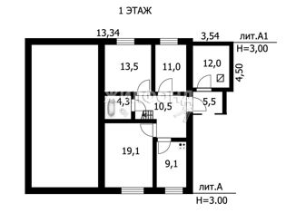 Продается дом, 137 м2, село Барышево, Весенняя улица