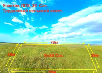 Продаю земельный участок, 30 сот., Трудовское сельское поселение