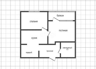 Продаю 2-комнатную квартиру, 37.7 м2, Краснодар, Душистая улица, 60к2, Прикубанский округ