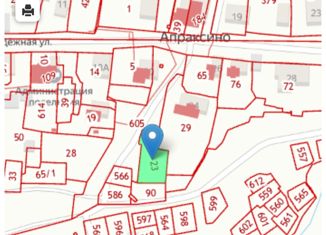 Продам земельный участок, 6 сот., поселок Апраксино, Молодёжная улица