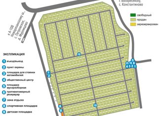 Продаю земельный участок, 8 сот., коттеджный посёлок Городище