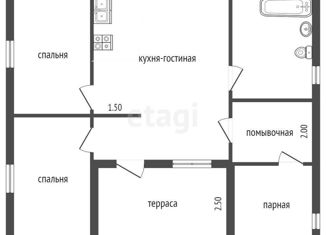 Продам дом, 75 м2, посёлок Тюменский