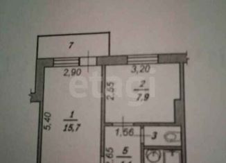 Продам двухкомнатную квартиру, 43 м2, поселок городского типа Разумное, Берёзовая улица, 1