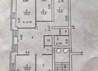 Продажа 4-комнатной квартиры, 137.6 м2, Иркутск, Октябрьский округ, улица Трилиссера, 89