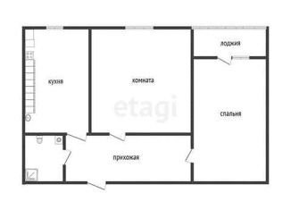 Продаю 2-ком. квартиру, 49.5 м2, Краснодар, улица Рылеева, 360, улица Рылеева