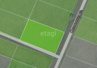 Продаю участок, 10.2 сот., коттеджный посёлок Рыбачий, Соловьиная улица