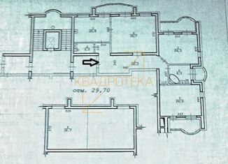 3-комнатная квартира на продажу, 178.4 м2, Новосибирск, Коммунистическая улица, 20, метро Площадь Ленина
