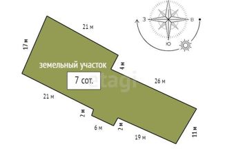 Продам дом, 72 м2, поселок городского типа Емельяново, Электрический переулок