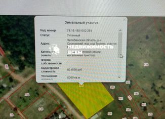 Продажа земельного участка, 50 сот., посёлок железнодорожный разъезд Томино