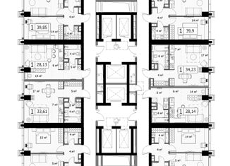 1-комнатная квартира на продажу, 42.02 м2, Москва, 4-я улица Марьиной Рощи, 12к1, ЖК Мод