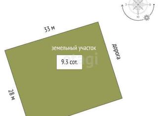 Продается участок, 9.3 сот., садоводческое некоммерческое товарищество Разбахта