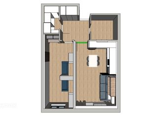 Продается 2-комнатная квартира, 56.9 м2, село Осиновая Гора, 3-й Восточный проезд, 3