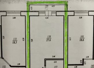 Продаю квартиру студию, 32.6 м2, Самарская область, улица Петра Алабина, 6