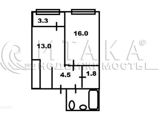 Продажа однокомнатной квартиры, 38.5 м2, Санкт-Петербург, Парфёновская улица, 14к2, ЖК Артквартал Аквилон