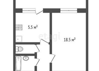 Продам 1-комнатную квартиру, 31.5 м2, Кронштадт, улица Восстания, 64