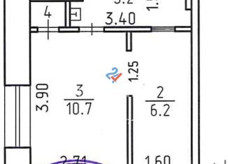 Продажа 1-комнатной квартиры, 25 м2, Ижевск, улица 50 лет Пионерии, 23, Северо-Западный жилой район