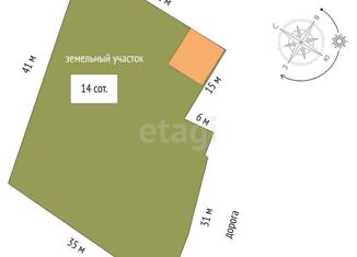 Продажа дома, 32.5 м2, село Исетское, Советская улица