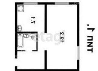 Продам однокомнатную квартиру, 31 м2, посёлок Муромский, Кольцевая улица, 23