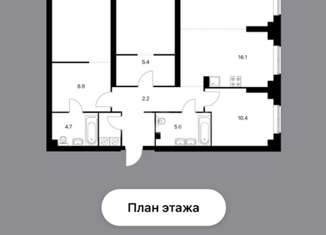 Продаю 4-ком. квартиру, 116.9 м2, Москва, метро Дмитровская, улица Руставели, 14с1