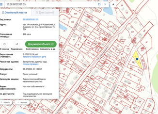 Продам земельный участок, 8.98 сот., Дедовск, улица Панфилова