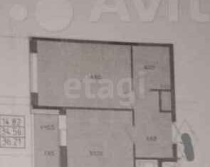 Продаю 1-комнатную квартиру, 35.4 м2, поселок Бугры, Нижняя улица, 5к3, ЖК Ювента