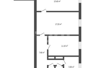 Продается трехкомнатная квартира, 60.5 м2, Тюменская область, Ленинградский проспект, 16