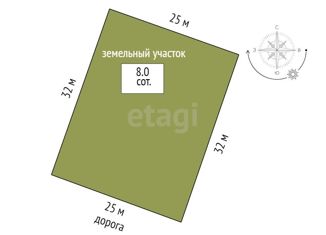 Продажа участка, 8 сот., коттеджный поселок Соловьиная роща, 6-я Соловьиная улица