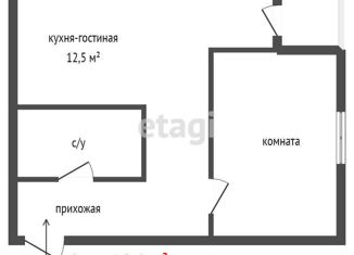 Продается 1-комнатная квартира, 39.1 м2, Свердловская область, улица Старых Большевиков, 3