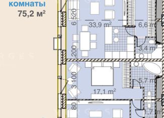 Продается 4-комнатная квартира, 148 м2, Москва, Воробьёвское шоссе, 4, станция Кутузовская