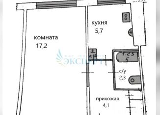 Продам 1-ком. квартиру, 30.5 м2, Нижний Новгород, Канавинский район, Авангардная улица, 14