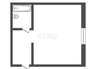 Продаю квартиру студию, 16 м2, Томск, Комсомольский проспект, 53, Советский район