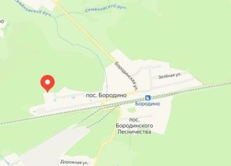 Продаю земельный участок, 1189 сот., поселок Бородино, 2-я Железнодорожная улица