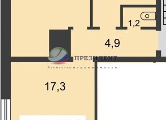Продажа двухкомнатной квартиры, 46 м2, Нижегородская область, улица Героя Рябцева, 38